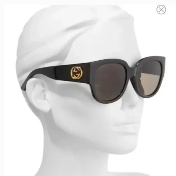 100% Authentic Gucci logo square sunglasses $495 retail! - Picture 6 of 6